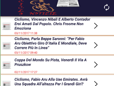 APP Android Notizie di Ciclismo